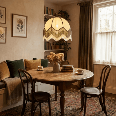 Liorenne Fringe Dome Pendant Light