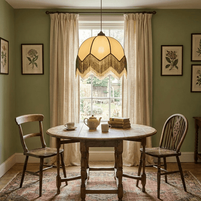 Liorenne Fringe Dome Pendant Light