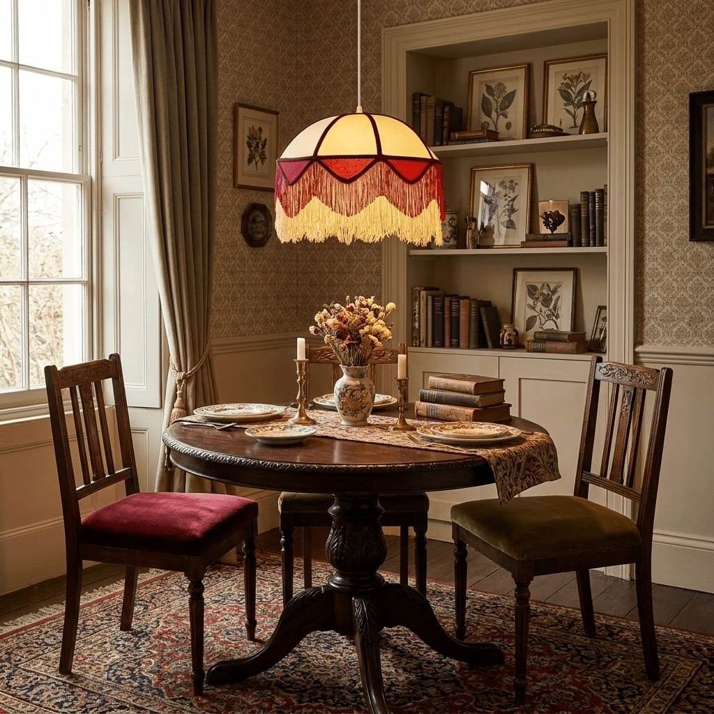 Velloria Fringe Dome Pendant Light