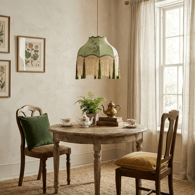 Aveniaya Beaded Fringe Pendant Light