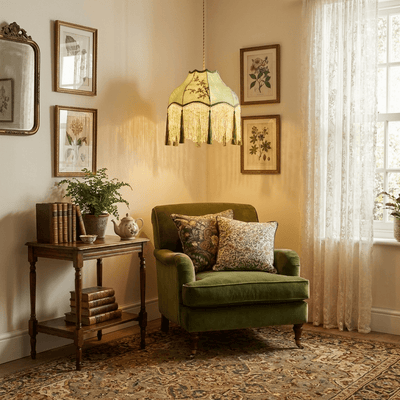 Aveniaya Beaded Fringe Pendant Light
