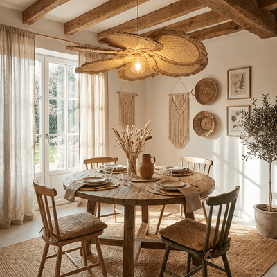 Sfrangia Raffia Pendant Lamp