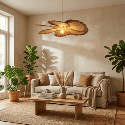 Sfrangia Raffia Pendant Lamp