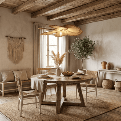 Sfrangia Raffia Pendant Lamp