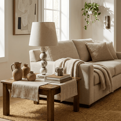 Avrielle Marble Sphere Table Lamp