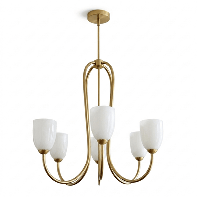 Roseliane Gold Chandelier