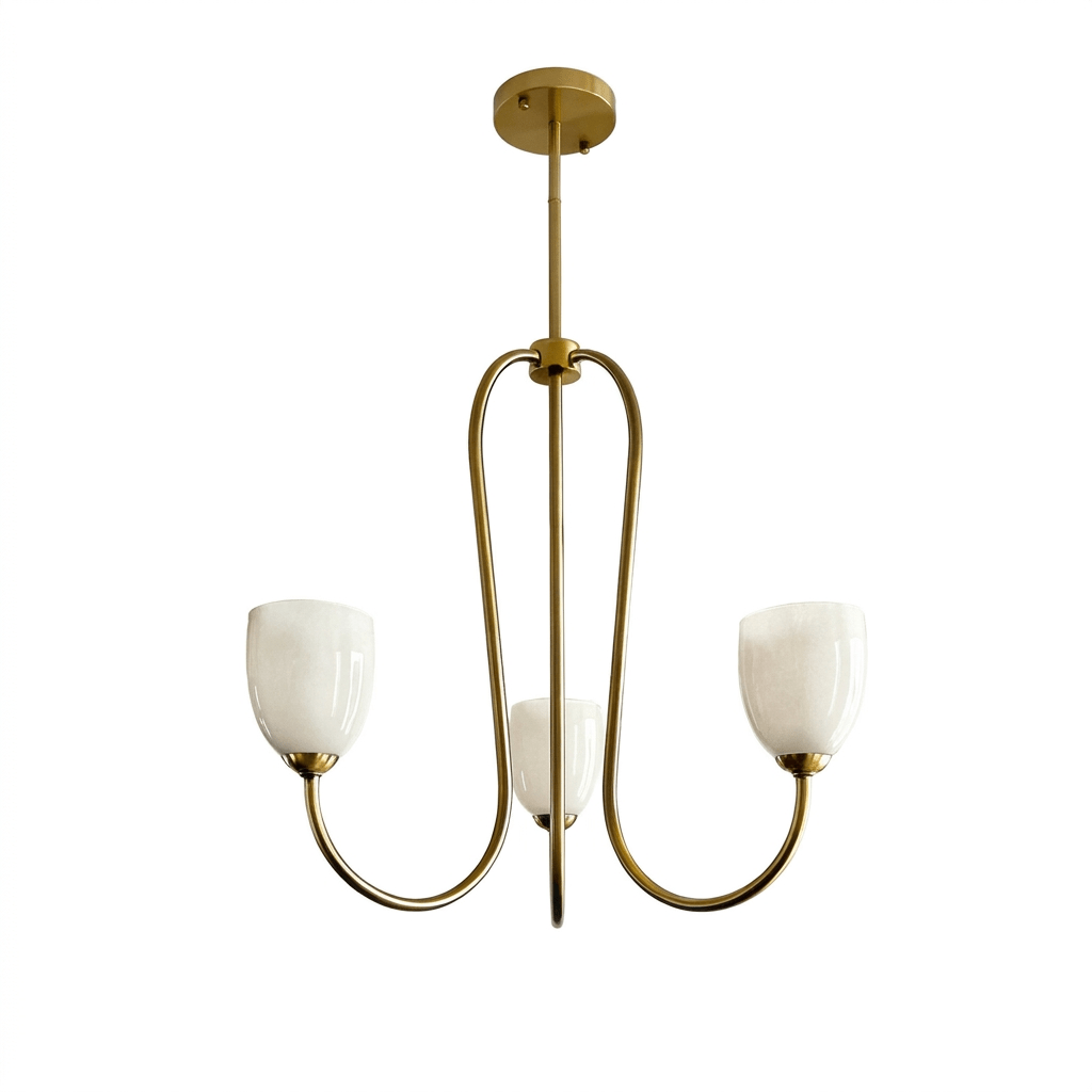 Roseliane Gold Chandelier