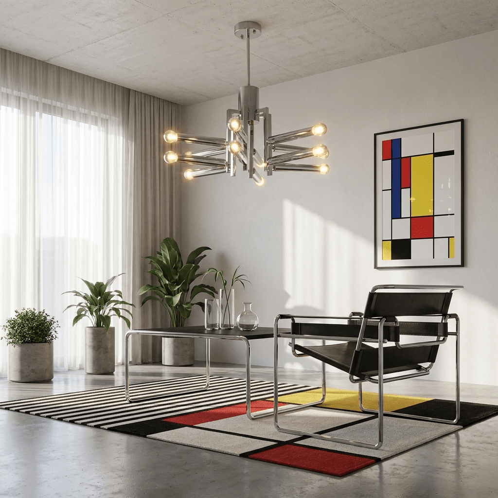 Silvienne Chrome Chandelier