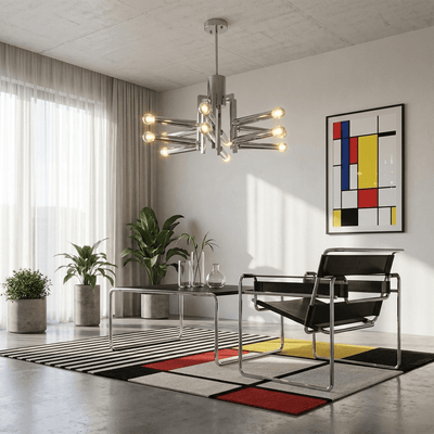 Silvienne Chrome Chandelier