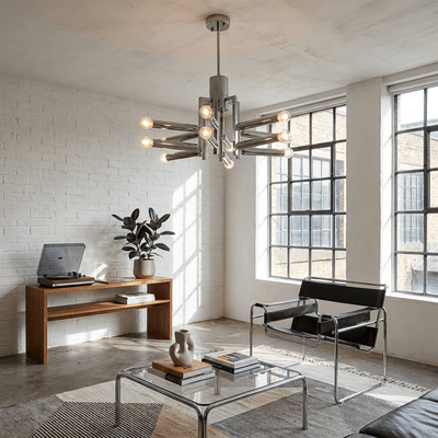 Silvienne Chrome Chandelier