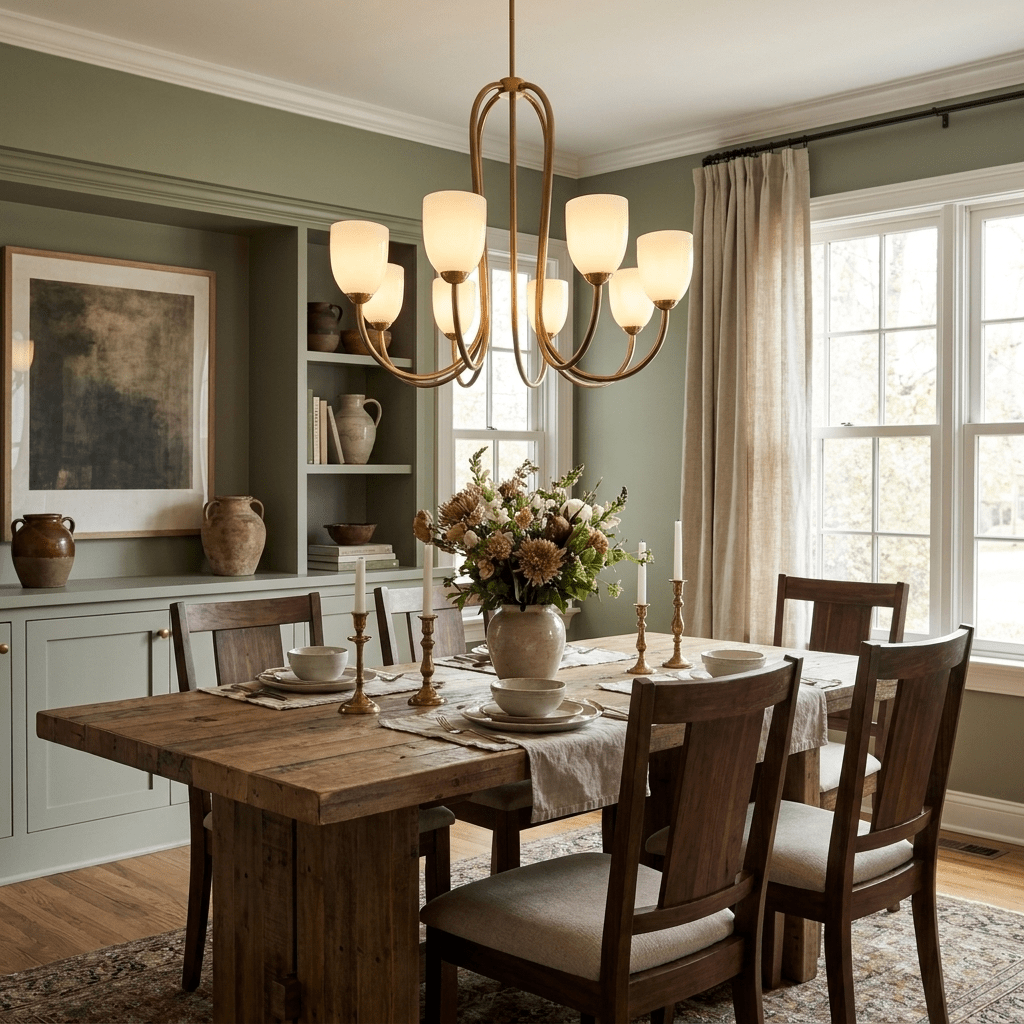 Roseliane Gold Chandelier