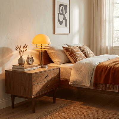Dome Louver Table Lamp