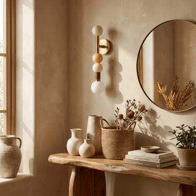 Stacked Sphere Wall Sconce