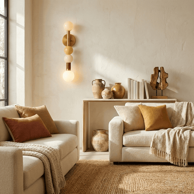 Stacked Sphere Wall Sconce