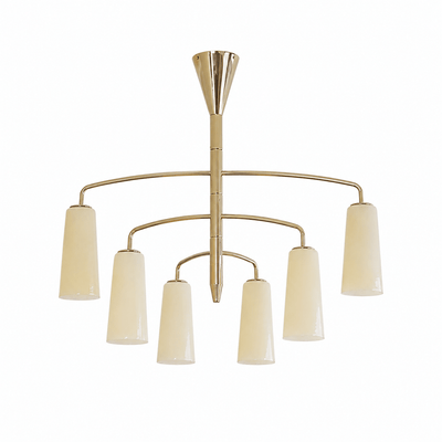 Spiral Tiered Chandelier
