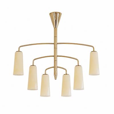 Spiral Tiered Chandelier
