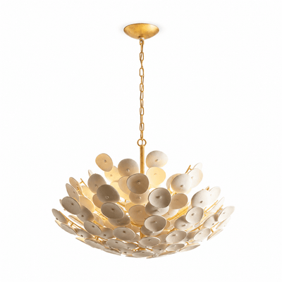 Coconut Disc Chandelier