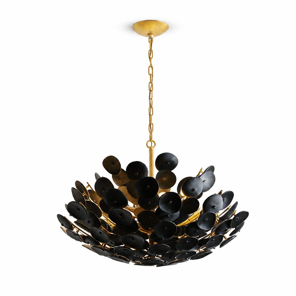 Coconut Disc Chandelier