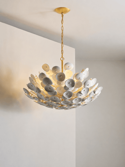 Coconut Disc Chandelier