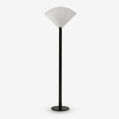 Pleated Fan Floor Lamp