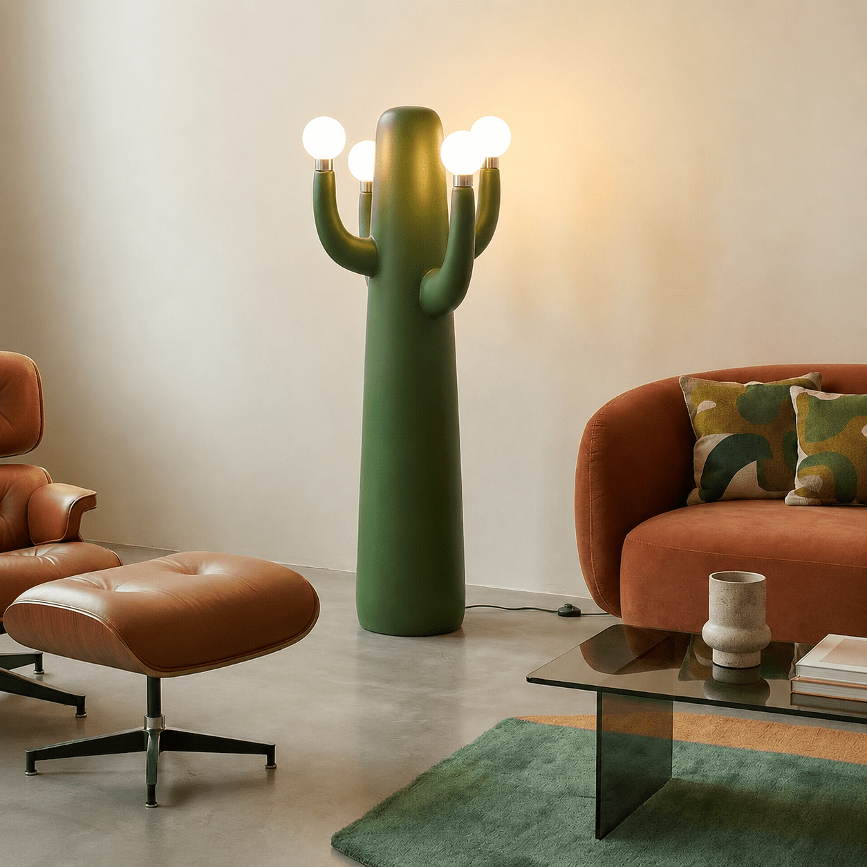 Solenna Art Cactus Floor Lamp