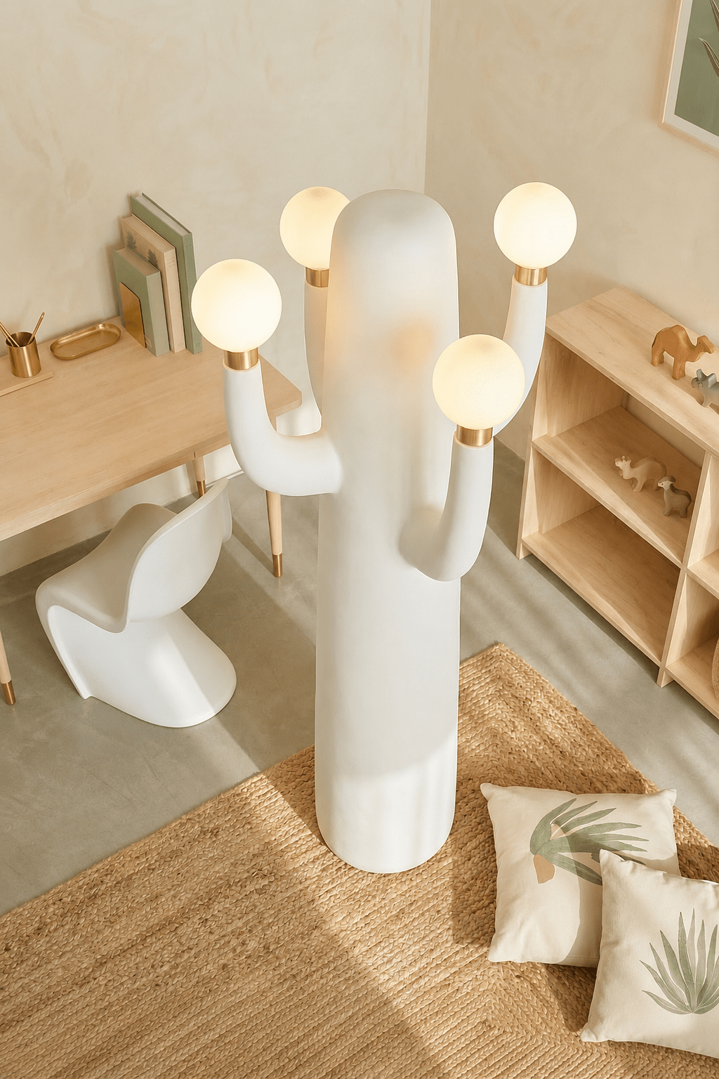 Solenna Art Cactus Floor Lamp
