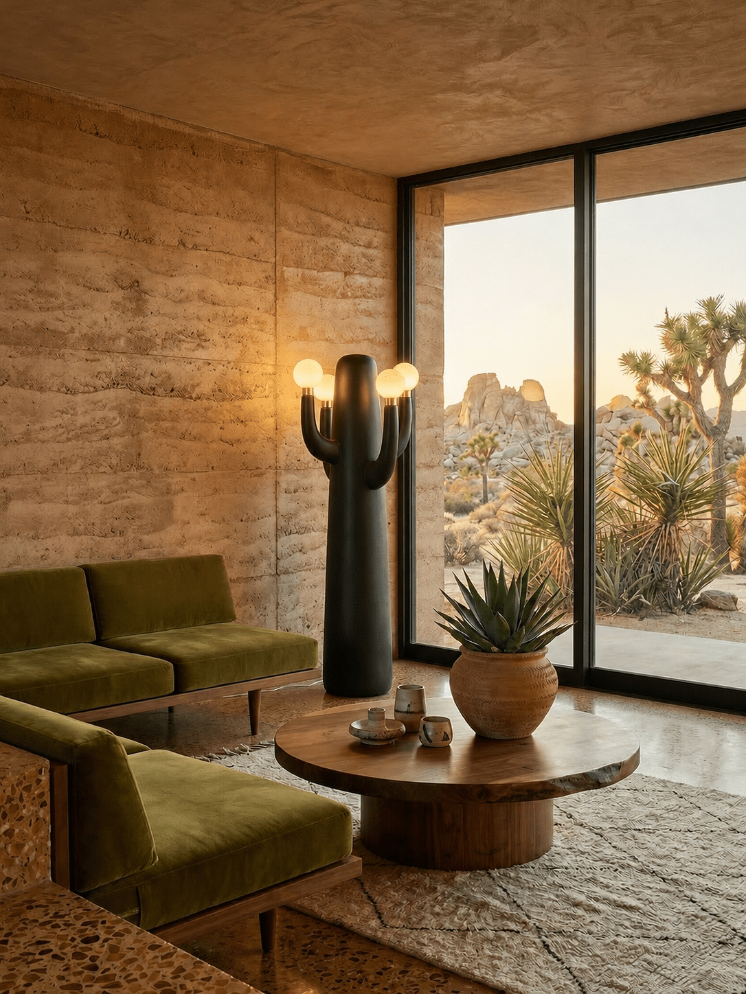 Solenna Art Cactus Floor Lamp