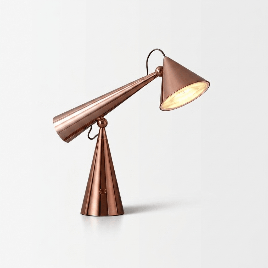 Articulated Cone Table Lamp