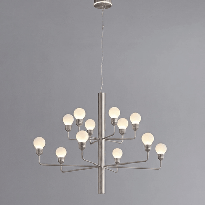 Alberaine Tiered Alabaster Globe Chandelier