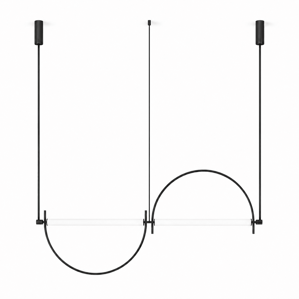 Arched Linear Led Chandelier