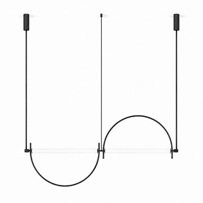 Arched Linear Led Chandelier