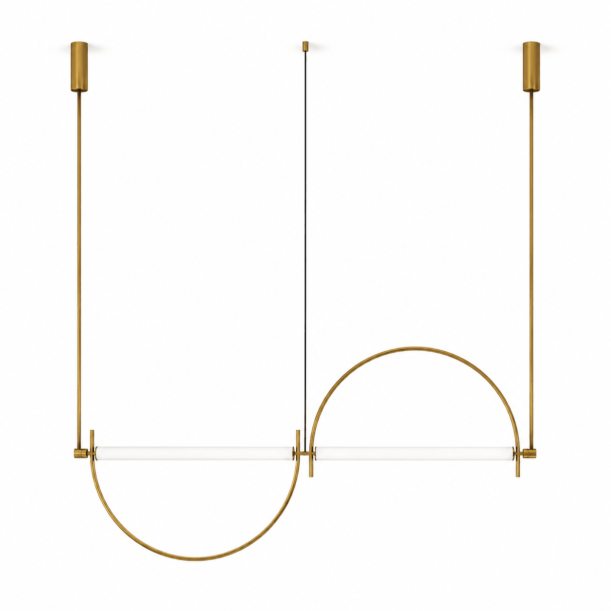 Arched Linear Led Chandelier