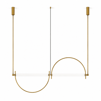 Arched Linear Led Chandelier