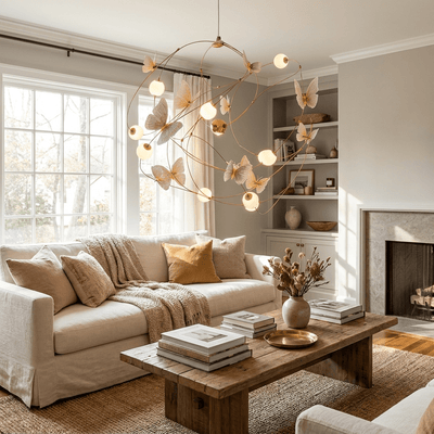 Calenira Orbit Butterfly Chandelier