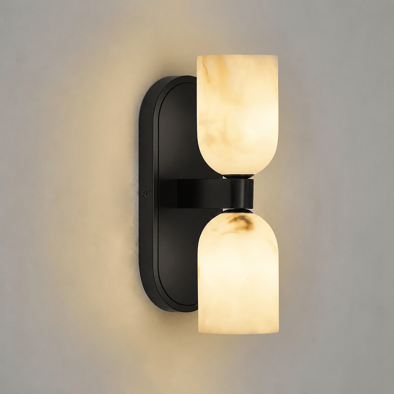 Alabaster Up-Down Wall Sconce