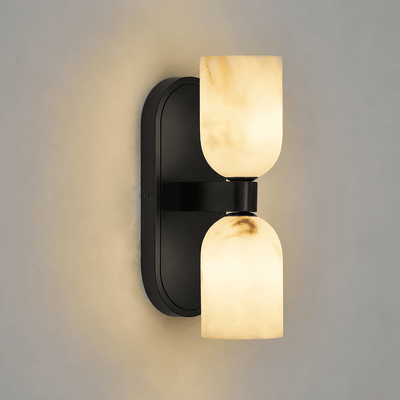 Alabaster Up-Down Wall Sconce