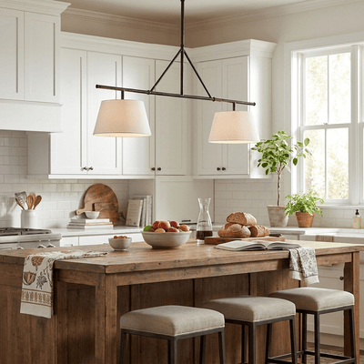 Calverin Linear Island Pendant Lamp