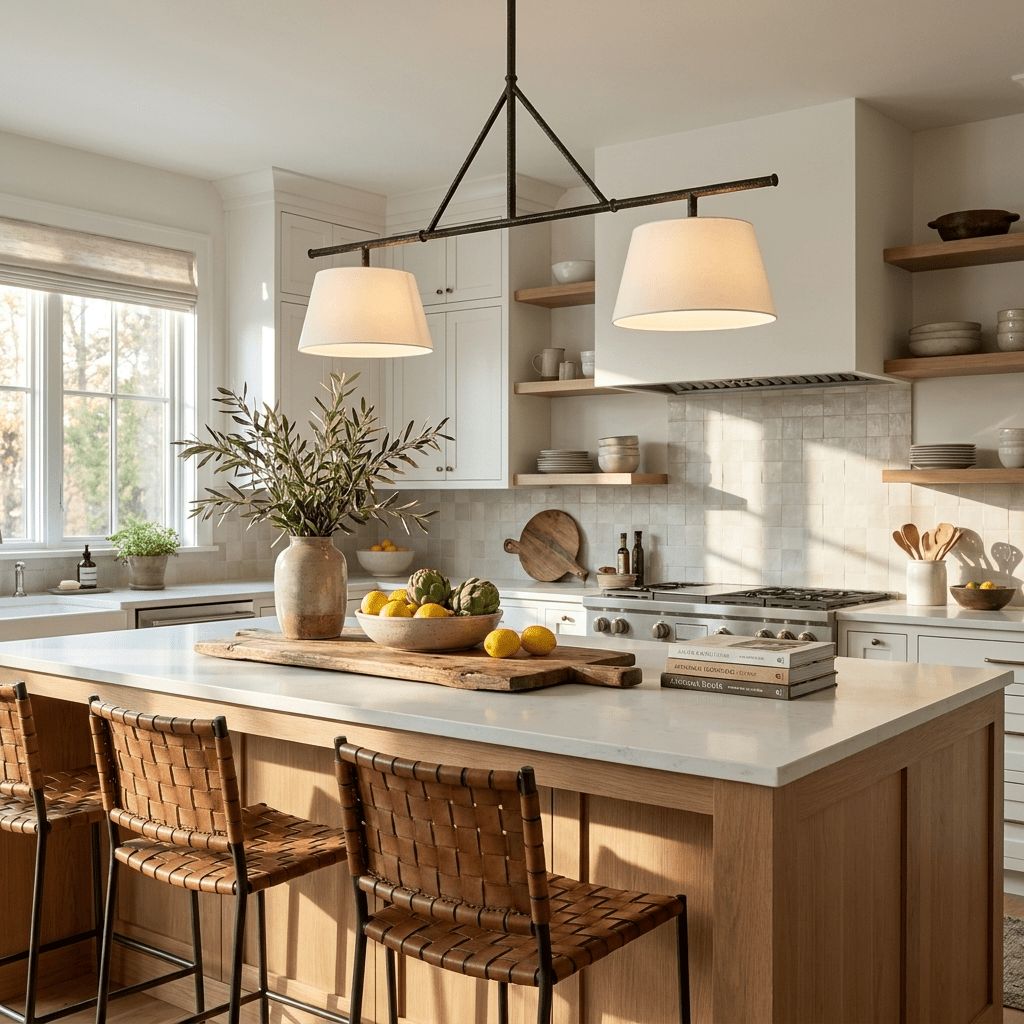 Calverin Linear Island Pendant Lamp