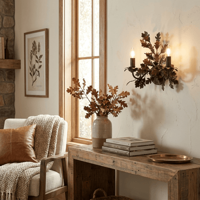 Orvaline Wrought Sconce