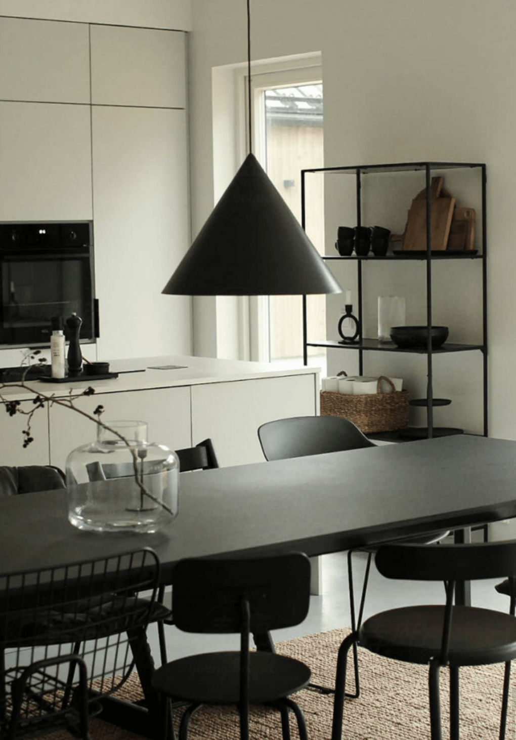 Riveria Minimalist Cone Pendant Lamp