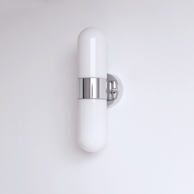 Celisette Capsule Glass Wall Sconce