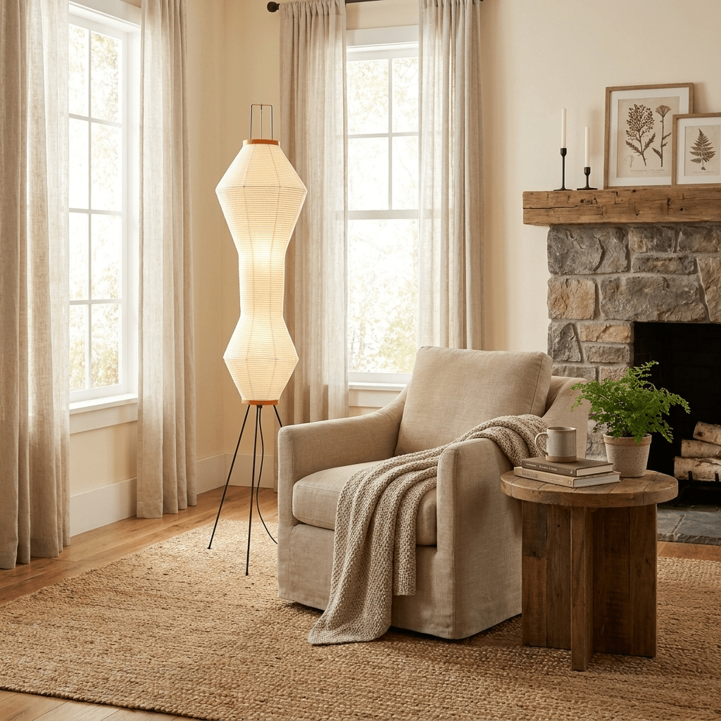 Hourglass Floor Lamp
