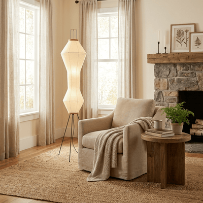 Hourglass Floor Lamp