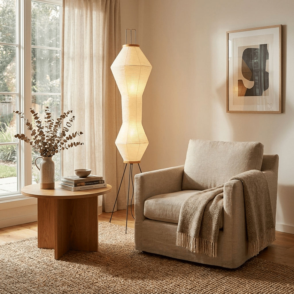 Hourglass Floor Lamp
