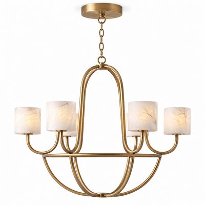 Quenford Alabaster Chandelier