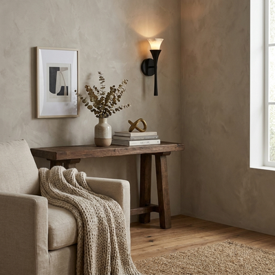 Kestleigh Alabaster Wall Sconce