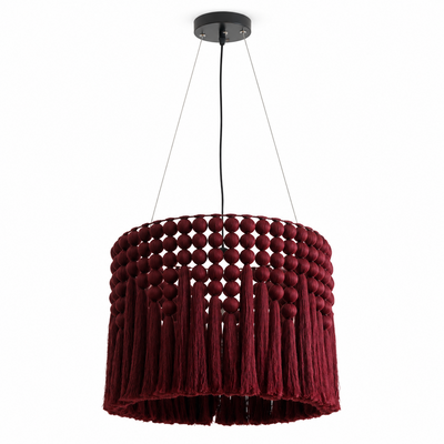Verleigh Macrame Tassel Pendant Lamp