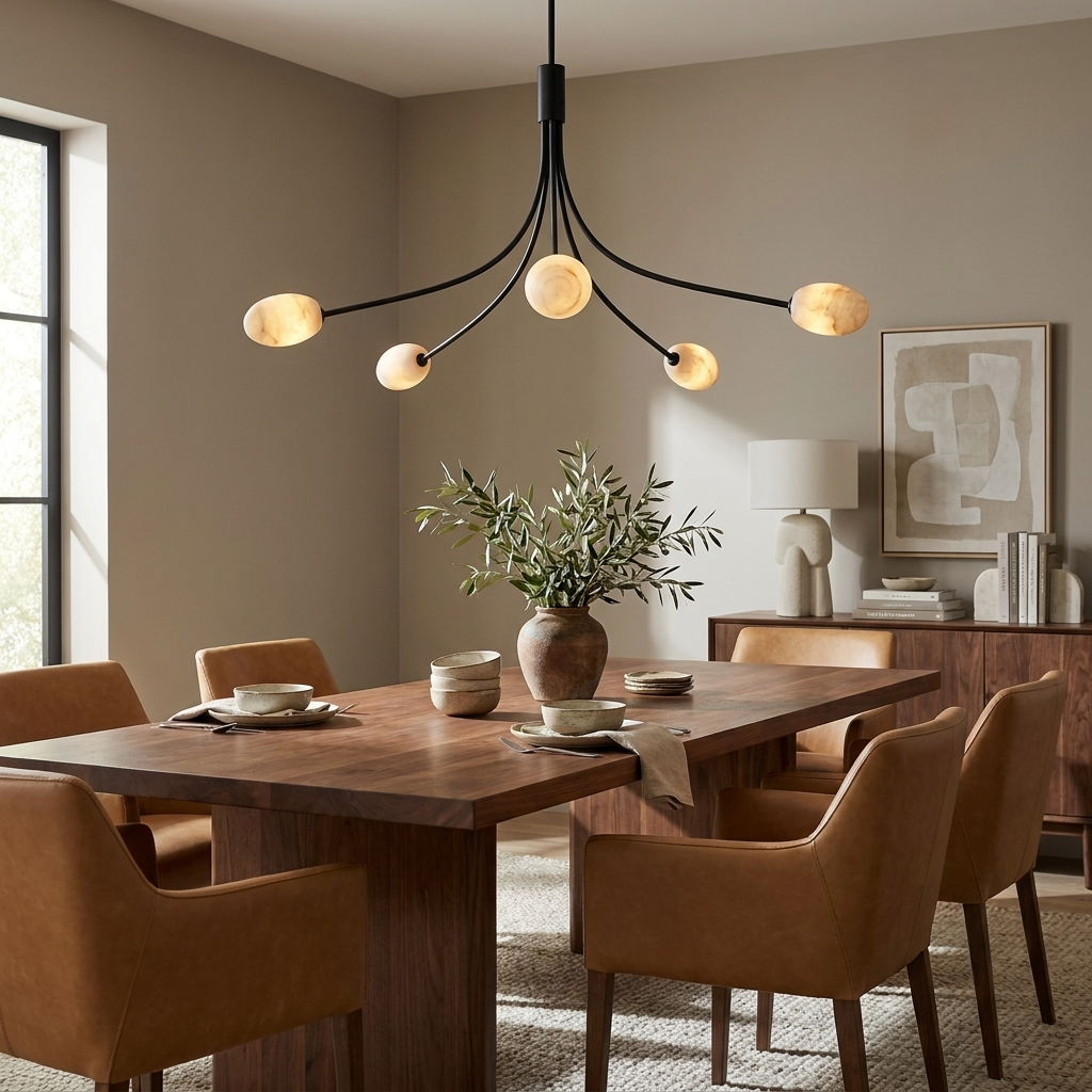 Castercombe Alabaster Chandelier