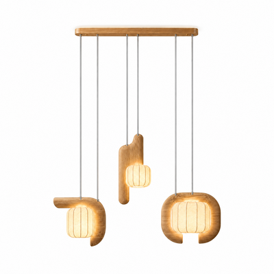 Ulverstone Fluted Paper Pendant Lamp