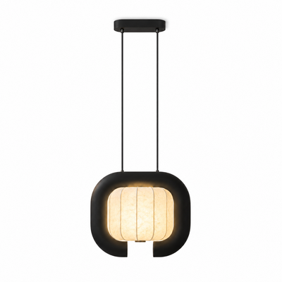 Ulverstone Fluted Paper Pendant Lamp
